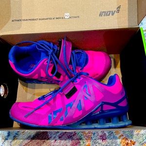 Inov8 Women’s standard fit weight lifting shoes.